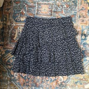 Ulla Johnson navy blue Ella skirt